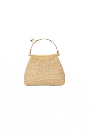 Like Dreams Lexi Rhinestone Shoulder Bag In Gold