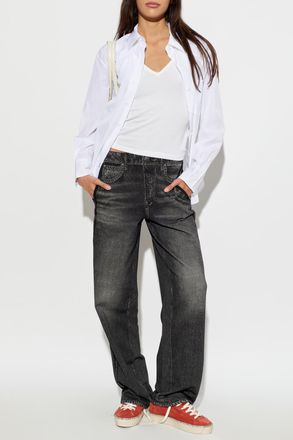 Rag & Bone Shirt With Pocket, Womens, White