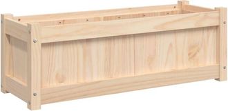 vidaXL Garden Planter 90x31x31 cm Solid Wood Pine vidaXL