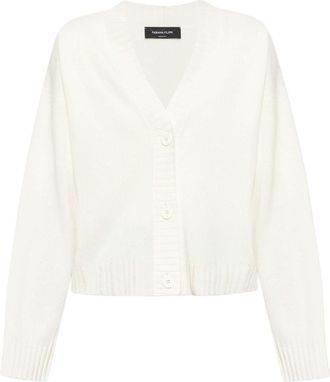 Fabiana Filippi Wool Blend V Necked Sweater