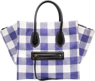 Celine Bolso Tote Phantom Pre-owned - Pre-owned - Mujer - Azul - ONE SIZE
