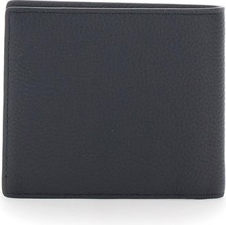 Tod's Mens Bifold Wallet Black Calf Leather