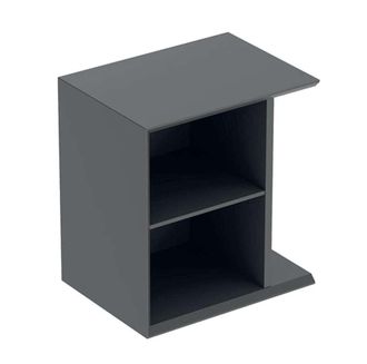 Keramag Keramag - Geberit Icon Elemento Lateral Con Caja De Almacenamiento De