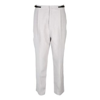 Elisabetta Franchi Mujer, Pantalones, Gris, Talla: S