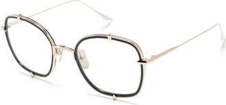 Dita Eyewear Dtx 442 A01 Optical Frame - unisex - Brillen - Geel - 52 MM - Accessoires
