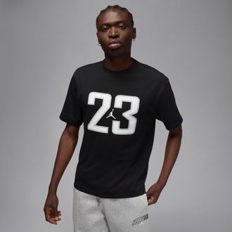 Nike Jordan Mens Jordan Brooklyn T-Shirt in Black | HQ9028-010
