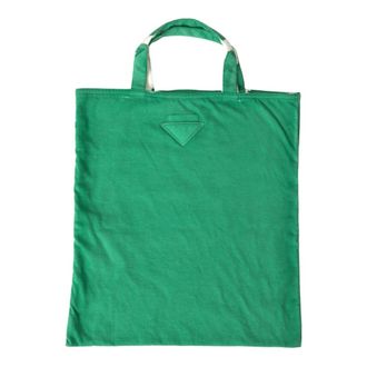 Prada Tassen, Dames, Groen, ONE Size, Shopping Tote Bag
