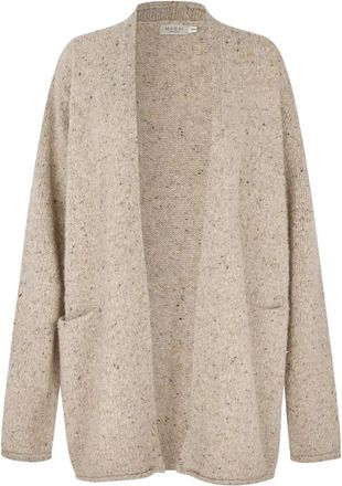 Masai Lonny Cardigan - Knitwear - Mujer - Beige - XL