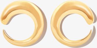 Khiry Gold Vermeil Khartoum Hoop Earrings - Womens - 18kt Gold Vermeil