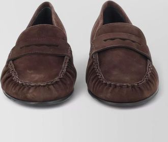 Aeyde suede leather loafers