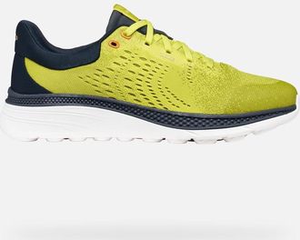 Geox Scarpe Spherica Actif X1 Uomo Lime/blu Navy