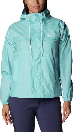 Columbia Womens Columbia Mint Sporting Kansas City Flash Challenger Omni-Shade Full-Zip Windbreaker at Nordstrom, Size X-Large