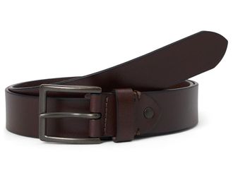 Johnston & Murphy Rivet Leather Belt Mens Belts Brown : 40 Waist