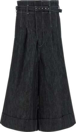 Junya Watanabe Cotton Bermuda Womens Shorts