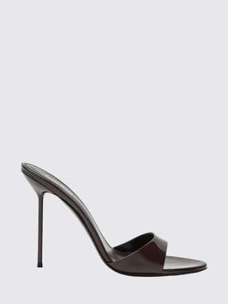 PARIS TEXAS Sandali mules Lidia in pelle verniciata con tacco alto a spillo