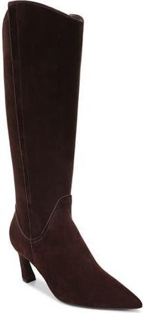 Naturalizer Emily Pointed Toe Knee High Boot in Chocolate Bar Brown at Nordstrom Rack, Size 6.5 Regular Calf