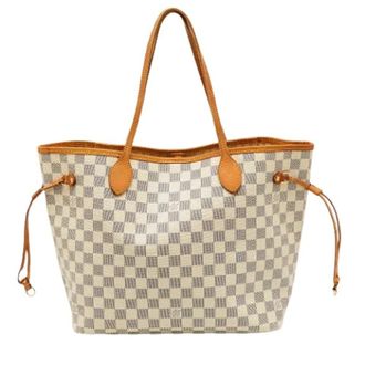 Louis Vuitton Pre-owned Tote Bags, female, White, Size: ONE SIZE Pre-owned Coated Canvas Tote
