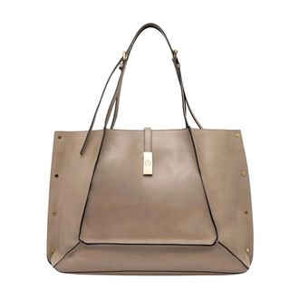 Pollini Tote Bag - Dames - Tassen - Bruin - Maat: ONE Size Leer