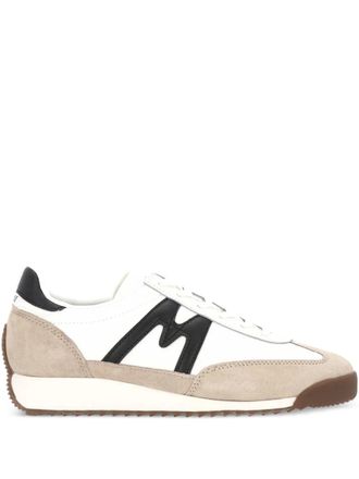 Karhu logo sneakers - women - Calf Leather/Fabric/Rubber - 6 - White