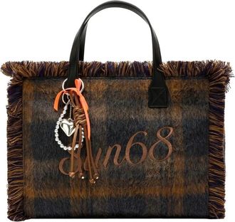 Sun 68 Cali Midi Bag - Dames - Shoppers - Bruin - ONE Size - Wol - Tassen