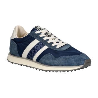 Napapijri Schoenen, Heren, Blauw, 42 EU, Leer, Shard Sneakers