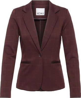 Ichi Blazer - - Jackets - Donna - Marrone - 2XL