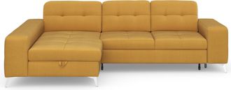 Sit&more Ecksofa &raquo;Baviene L-Form&laquo; inklusive Sitztiefenverstellung und Federkern, wahlweise Bettfunktion