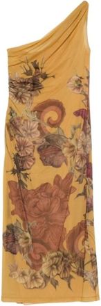 Alberta Ferretti Dames, Jurken, Geel, Maat: XL