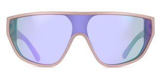 LMNT Sunglasses Square Full Rim Plastic Mens Prescription Sunglasses Purple Size 54 - LMNT