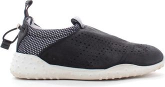 Tod's Suede & Mesh Slip On Drawstring Sneakers Size 36.5