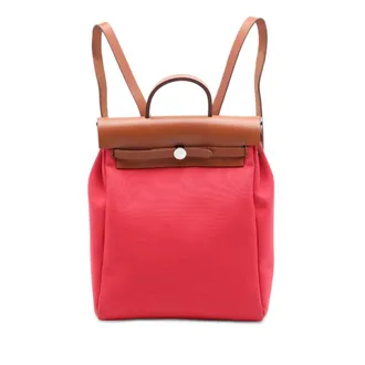 Herm&egrave;s Pre-owned Hermes Toile Herbag A Dos Zip Retourne Backpack Ladies M243T91JLSXLJY1H