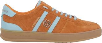 Philipp Plein Low-Top Sneakers Retro Rebel - unisex - Sneakers - Oranje - 42 EU - Leer - Schoenen