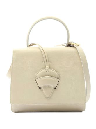 Loewe 2000s Barcelona leather handbag - Toni neutri