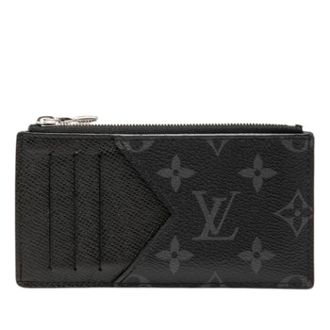 Louis Vuitton Pre-owned Wallets, male, Black, Size: ONE SIZE Pre-owned Card Case