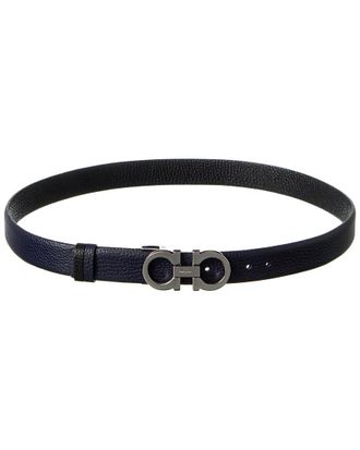 Ferragamo Gancini Reversible & Adjustable Leather Belt
