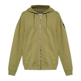 adidas Sweatshirts & Hoodies - Heren - Vesten met rits - Groen - S - Hoodies & sweatvesten