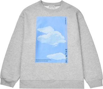Munthe Donna, Felpe, Grigio, S, new
