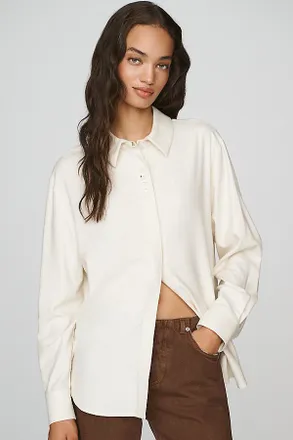 Stine Goya Noil 100% Silk Buttondown Shirt