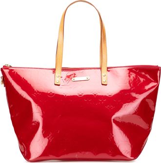 Louis Vuitton Pre-owned Womens Veronika Tote Bag Monogram - Red Leather - One Size