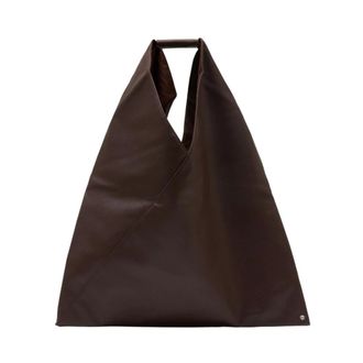 Maison Margiela Japanese Bag Classic - female - MM6 Maison Margiela - Shopping Bags - Brown - ONE SIZE - Bags