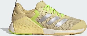 adidas adidas Performance Womens Dropset 3 Training Shoes - Yellow Textile - Size UK 5.5