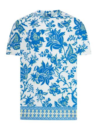 Etro SOHO COTTON T-SHIRT WITH PLACED PRINT - Etro - Man