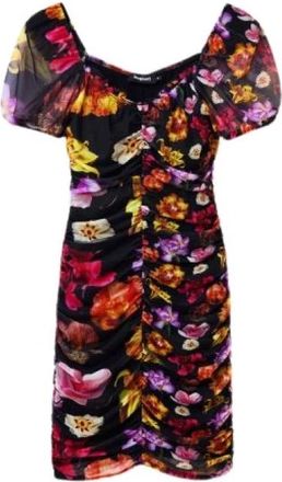 Desigual Vest Sala Lacroix - Dames - Korte kleedjes - Zwart - M - Kleedjes
