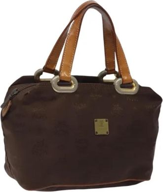 MCM Pre-owned Nylon handbags - Dames - Vintage Handtas - Bruin - ONE Size - Nylon - Vintage