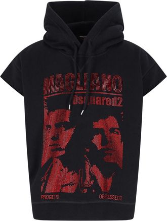 Dsquared2 X Magliano Rhinestone Sweatshirt