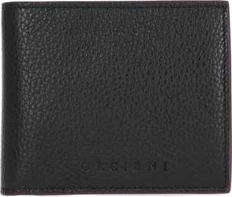 Orciani Leather Wallet with Contrasting Interior