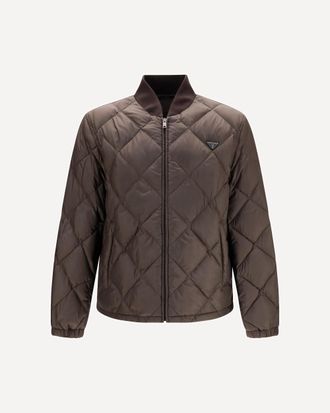 Prada Short Re-Nylon Down Jacket Male XL