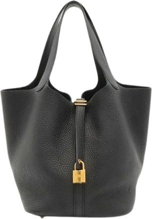 Herm&egrave;s Bolso Cubo Vintage Pre-owned - Pre-owned - Mujer - Negro - ONE SIZE