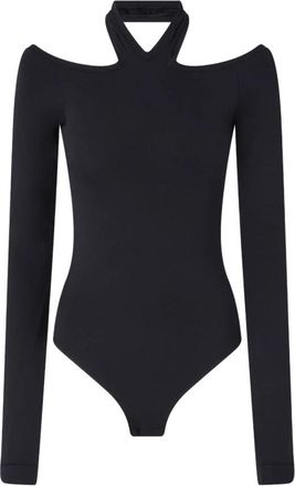 Pinko Zwarte Top voor Vrouwen - Dames - Bodies - Zwart - L - Tops