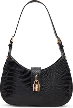 Anne Klein Curved Shoulder Bag in Black at Nordstrom Rack
